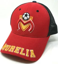 Monarcas Morelia Futbol Soccer Club Embroidered Adjustable Strapback Cap