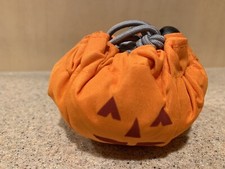 Trick Or Treat Bag Halloween Pumpkin Nylon Tote Candy Bag - New