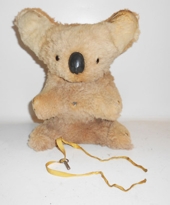 Alter Koala Bär mit Uhrwerk vor 1945 !
