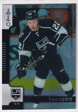 2017-18 O-Pee-Chee Rainbow Black #307 Trevor Lewis /100 - Los Angeles Kings