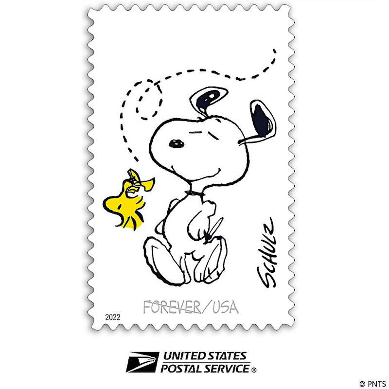 スヌーピー　アメリカフォーエバー切手 USPS Peanuts(Charlie Brown,Snoopy & Rest of The Crew)Thanksgiving