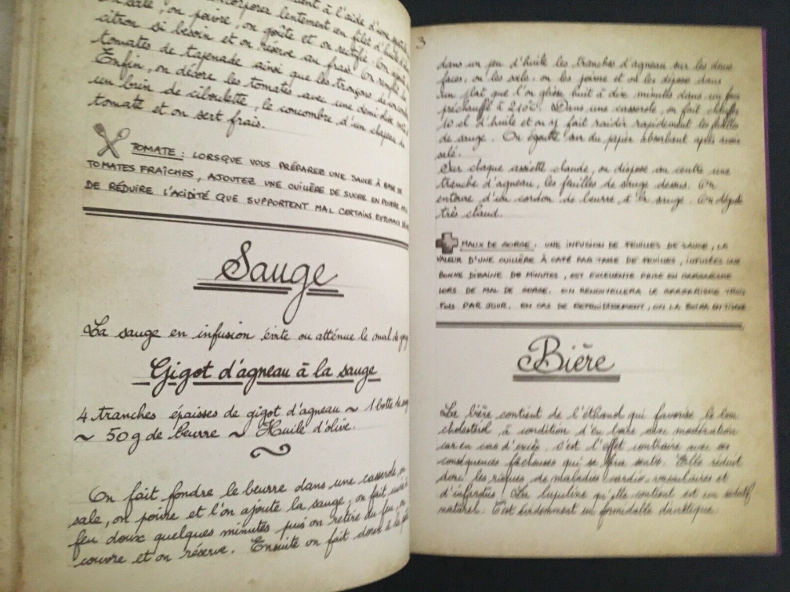livre cuisine – vue détaillée