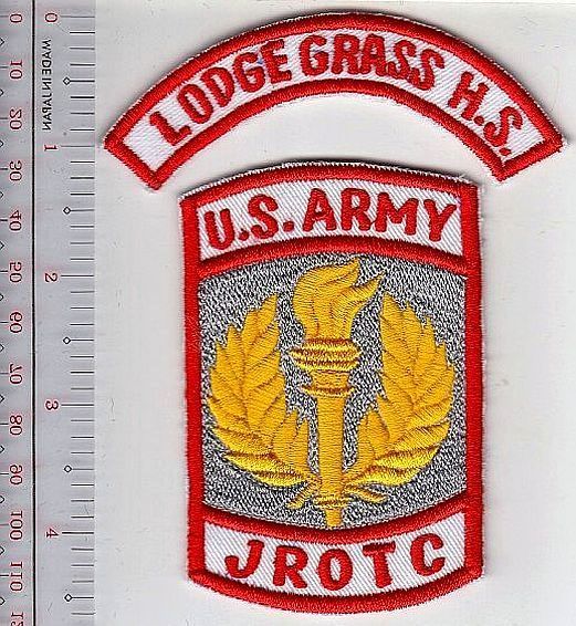 ROTC American Indian High School Montana Lodge Grass High School Junior