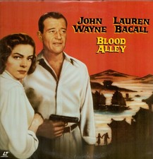 Blood Alley 1955 laserdisc John Wayne Lauren Bacall Widescreen