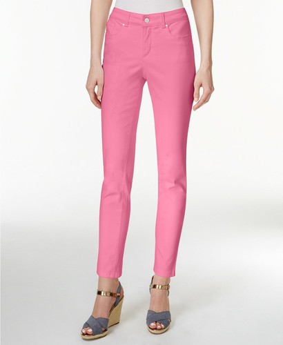 Charter Club Petite Bristol Skinny Ankle Jeans Pink Candy MSRP$59.50 - 16p