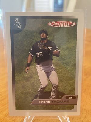 Frank Thomas - CHhcago White sox team checklist 2005 TTC6 of 30