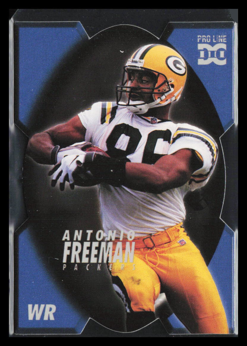 1998 Pro Line DC III Antonio Freeman #30 Die-Cut | eBay
