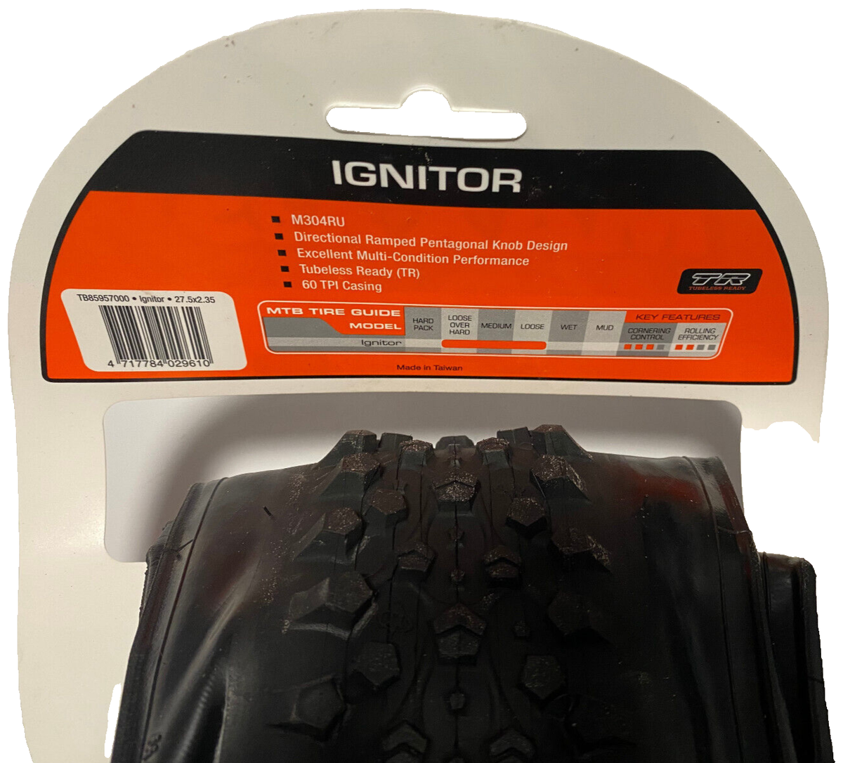 Maxxis Ignitor tubeless ready folding bike tire black