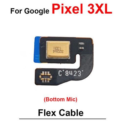 Unteres Mikrofon, oberes Mikrofonkabel-Array für Google Pixel 2 4XL 3XL 5 7 6 - Zdjęcie 9 z 16