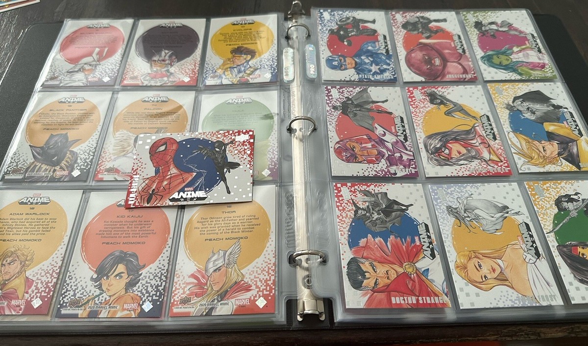 mika様オーダーページ 2020 Upper Deck Marvel Anime Complete Base Set 1-90, Peach Momoko