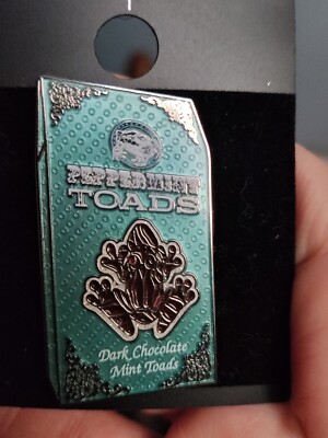 Pfefferminze Kröten Pin Abzeichen aus der Herstellung von Harry Potter Studio Tour Shop