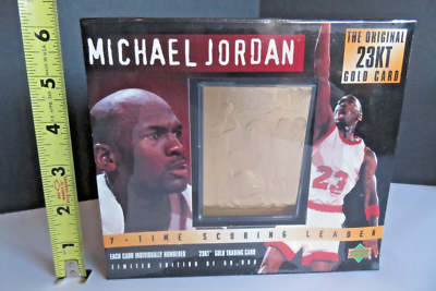 1995 UPPER DECK® MICHAEL JORDAN 7X Scoring Leader 23KT® GOLD