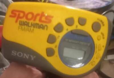 SONY SPORTS ラジオ　グレー/イエロー SONY SPORTS ラジオ グレー/イエロー SONY SPORTS ラジオ グレー