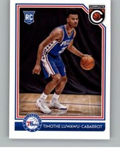 2016-17 Panini Complete Timothe Luwawu-Cabarrot 10   Philadelphia 76ers Silver