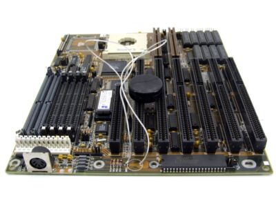 FIC 486-GVT-2 Vintage Mainboard Sockel 3 PC VLB Motherboard VIA Chip 256KB Cache