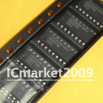 1 PCS ICS307M-02LF SOP-16 ICS307M-02 Serially Programmable Clock Source Chip IC 