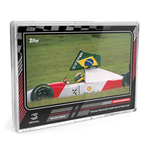 Topps Ayrton Senna 1/1 世界に1枚 one of one 2025 Topps Chrome Formula 1 F1 Ayrton Senna 75th Anniversary