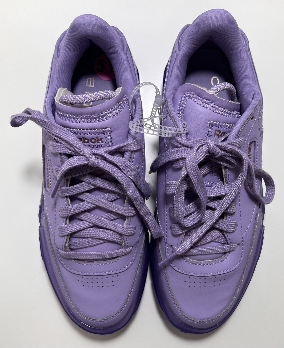 Reebok Cardi B Women's Tennis Shoe Sneaker Purple 5:5Y Equal