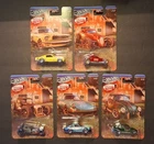 Hotwheels Silver Series Vintage Club 1968 Complete Set Of 5 Cars