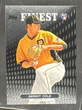 2013 TOPPS FINEST #99 GERRIT COLE RC PIRATES