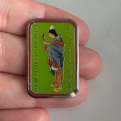 Vintage 1993 SR-4 OA Conference Enamel Lapel Pin Send Me On This Gracious Errand