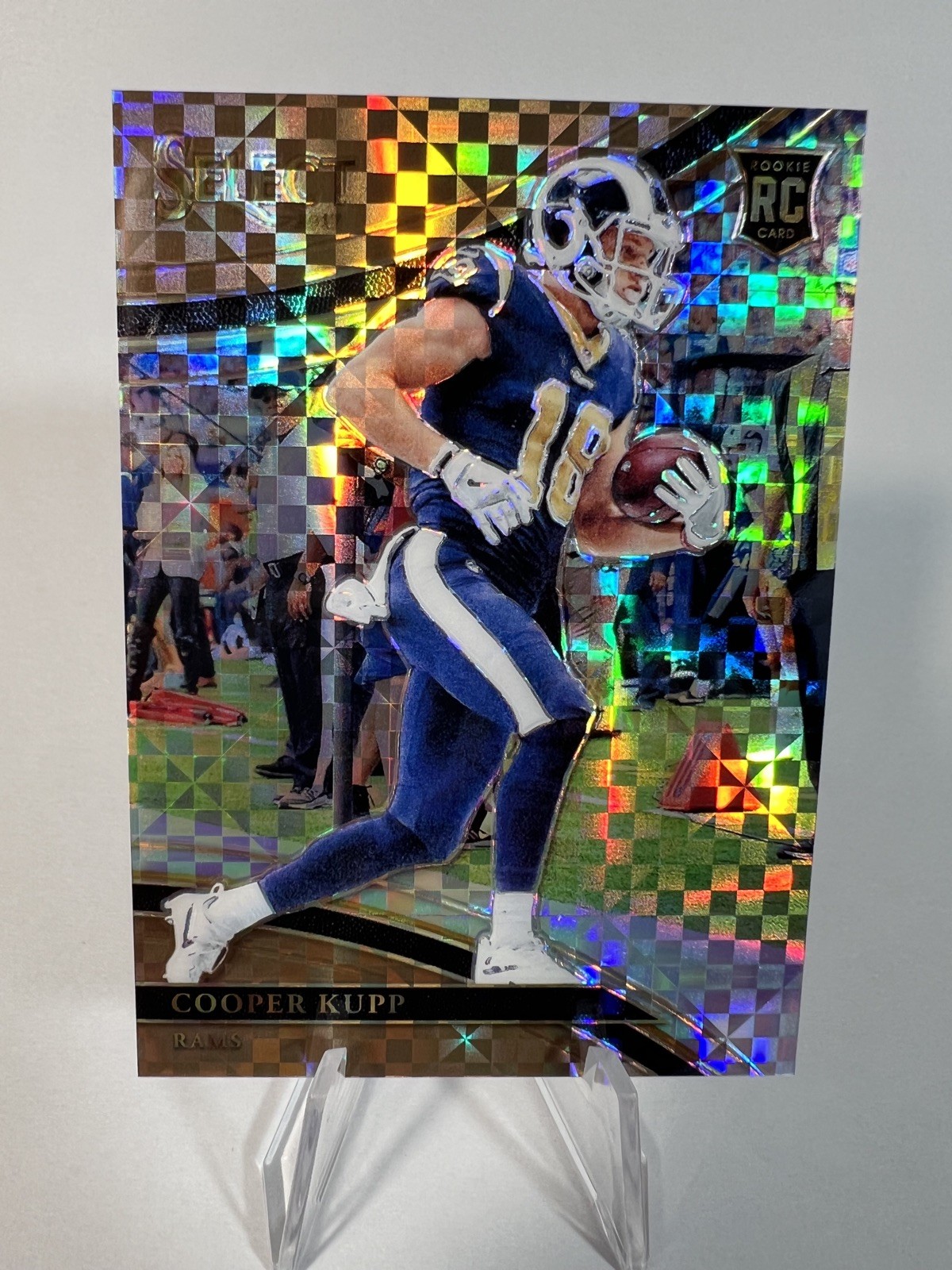 2017 Panini Select -Cooper Kupp #246 Copper Prizm /75 (RC)