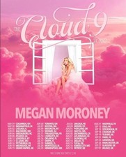 Megan Moroney The Cloud 9 Tour 2026 Schedule Tour Dates Poster