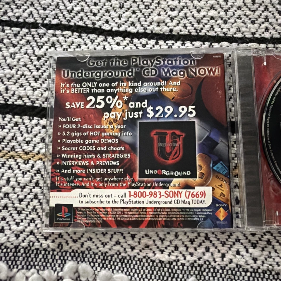 SONY PlayStation PS1 PSOne Bloody Roar (COMPLETO) Foto 4 de 4