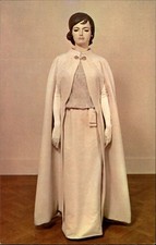Washington DC Jacqueline Kennedy Inaugural Gown fashion unused vintage postcard