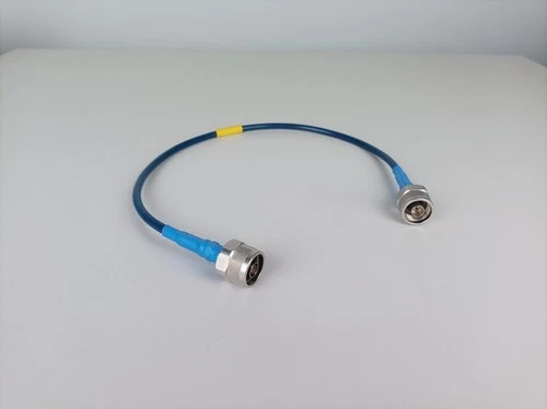 Huber+Suhner SF126E, Flexible Microwave Cable Assembly, 0.5m, N Connector #
