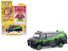 GreenLight 1983 GMC Vandura Van Gray Metallic and Black with Green Slime Graphi