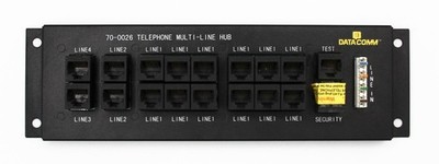 DataComm 70-0026 Phone Module Patch Panel 18 x RJ-45 - Free Shipping from Canada