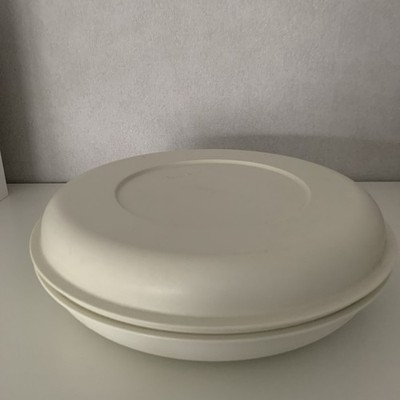 TUPPERWARE Schlemmerrunde groß  Art. 1708 1709 Vintage 
