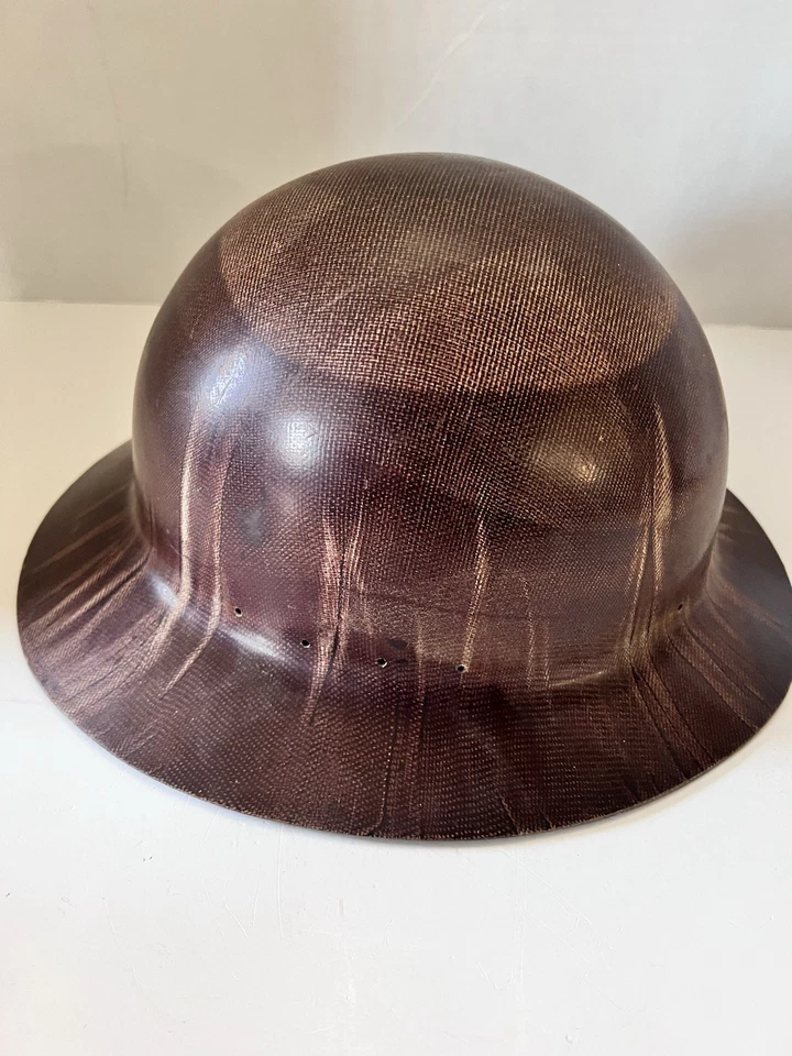 Винтажная каска MSA Skullgard с полями из стекловолокна (без комплекта подвески) - Изображение 4 из 4