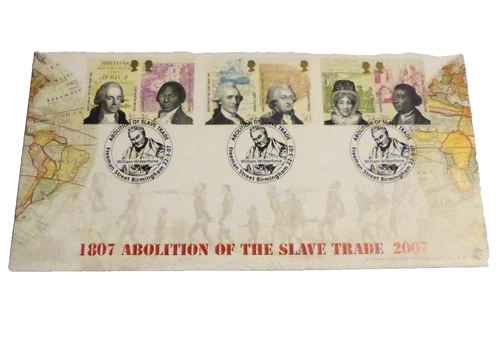 GB 2007 ABOLITION OF SLAVE TRADE BRADBURY FDC SOVEREIGN COVER NO 85,  FREEMAN ST