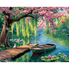 Paint by Numbers for Adults - DIY Adult Paint by Number Kits Painting on Canv...