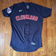 Nike Cleveland Guardians Flex Base Authentic On-Field Jersey Mens 44 $350 NWOT