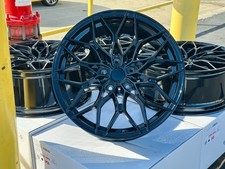 4 NEW Black 19x8 19x8.5 Rims Wheels 5X120 Fits: BMW 4 Series 428i 430i 435i 440i