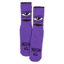 Toy Machine Skateboard Sock Sect Eye Youth Purple