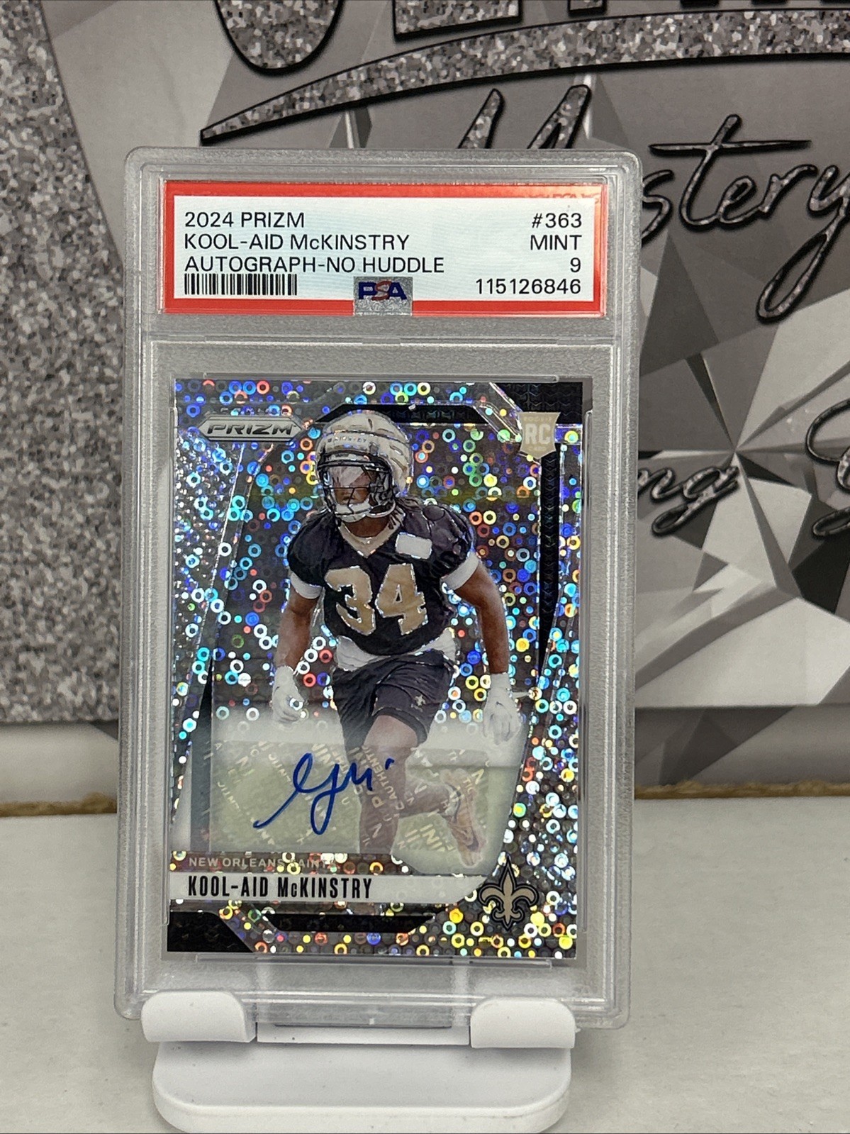 Kool-Aid McKinstry Panini Prizm #363 Autograph-No Huddle