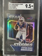 2021 Panini Rookies & Stars - Star Studded Stefon Diggs #SS-8 Black Prizm 1/1 🔥