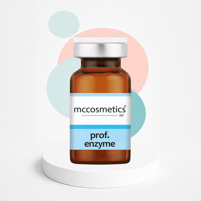 MCCosmetics NY Prof. Enzyme 5x1500 U.I. Vials   Exfoliating Regenerating Serum
