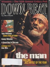 DOWN BEAT Sonny Rollins Tony Williams Kenny Wheeler Don Was + 8 1997