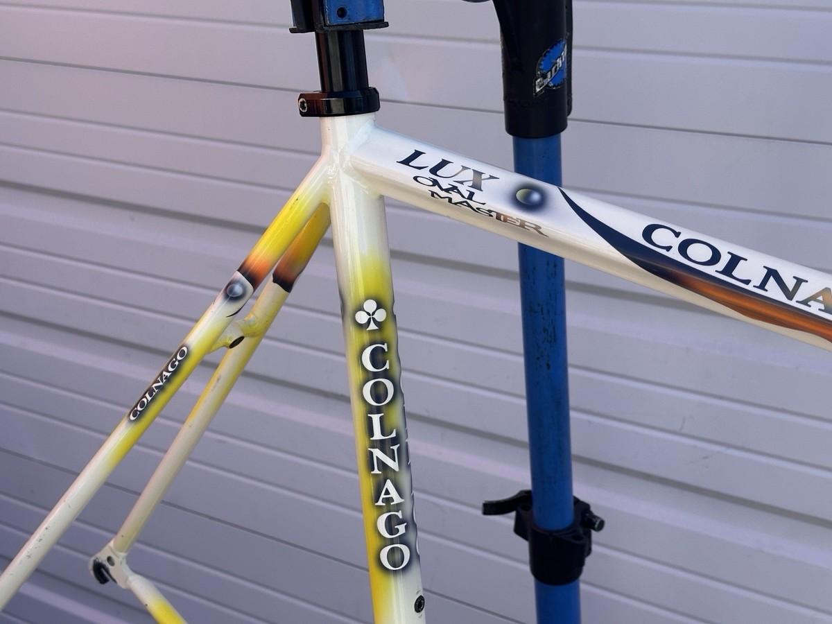 Colnago Lux Oval Master Titanium Road Frame 58cm Star Tubing Force