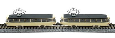 N Scale Tomytec Tatra T4D LVB #2100 & #1912 Set of 2 NIB Leipzig