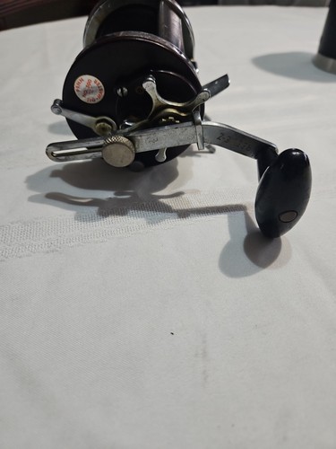 ** Penn Jigmaster 500 Fishing Reel Ez Reel Crank, Works, 12