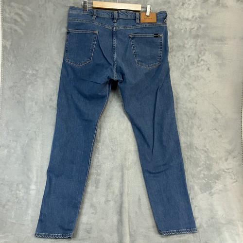 Paul Smith Mens Jeans Straight Blue Size W36 L31 - Picture 7 of 10