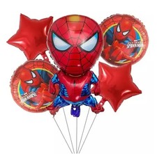 Superhero Spiderman birthday balloons