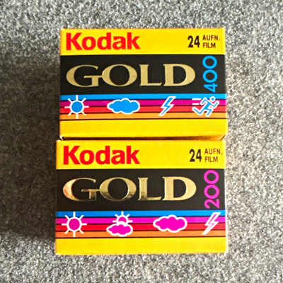 Kodak Gold 400 200 35 mm, Expired/ Abgelaufen 1997