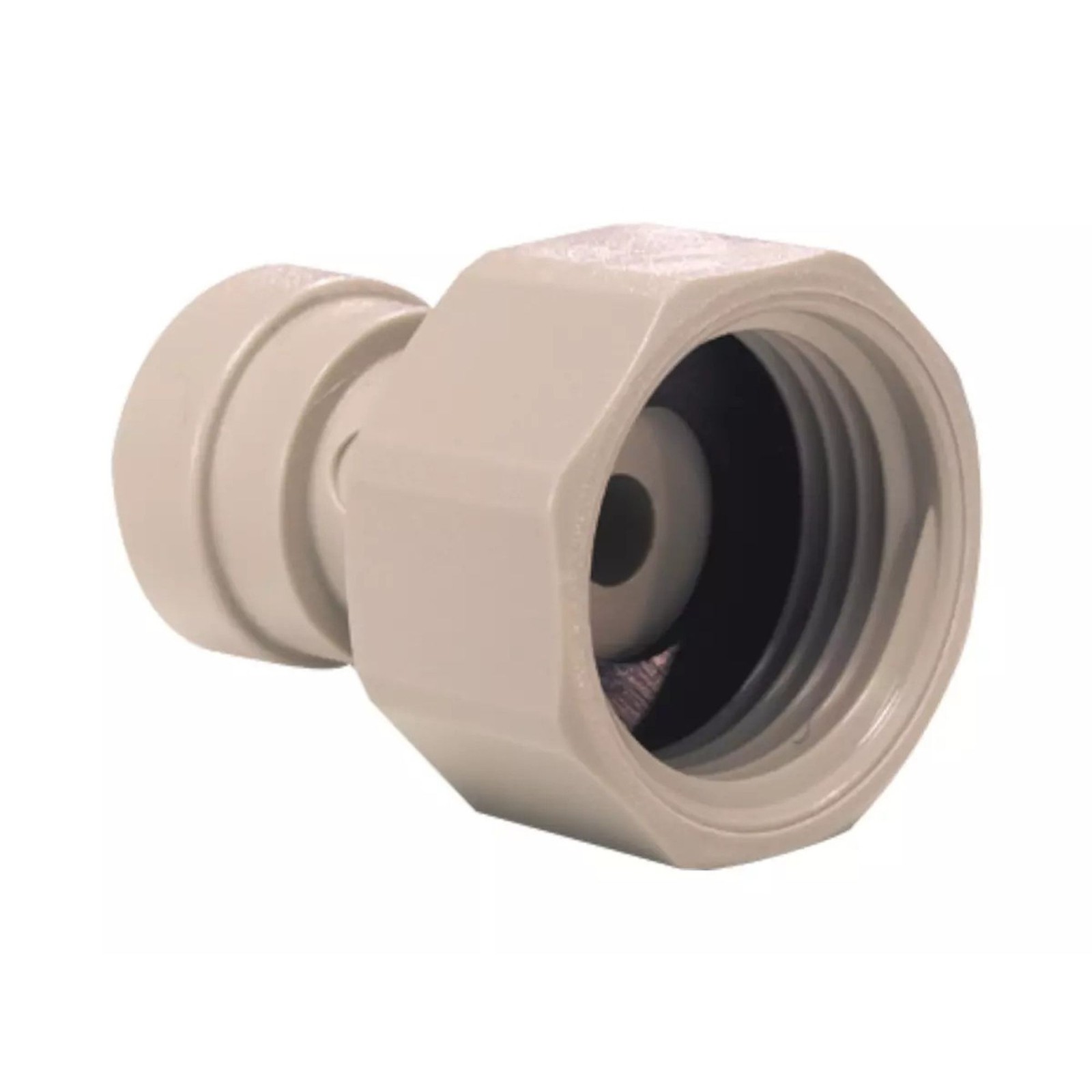 John Guest Speedfit Tap Connector 3/8" X 3/4" - Ci321216fs - Easy Installation - Grey - Image 2